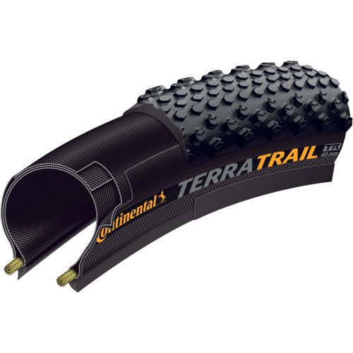Покрышка Continental Terra Trail, 27.5x1.75 (47-584), ShieldWall System, TL-Ready, E-25, кевлар/складная, 02-0150509, черный
