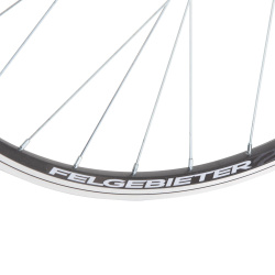 Колесо 27,5" заднее(без резины), двустенный пистонированный алюм.обод 32 отв.