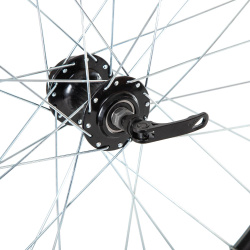 Колесо 27,5" переднее двойной обод 32 спицы (пист.) Колесо 27,5" переднее двойной обод 32 спицы (пист.)