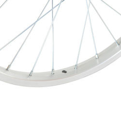 Колесо 20" переднее 28 спиц одинарный обод втулка SF A03F