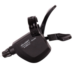 Шифтер Microshift SL-M850, левый, 2 скорости, трос 1800 мм, черный Шифтер Microshift SL-M850, левый, 2 скорости, трос 1800 мм, черный